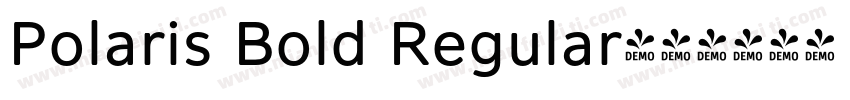Polaris Bold Regular字体转换